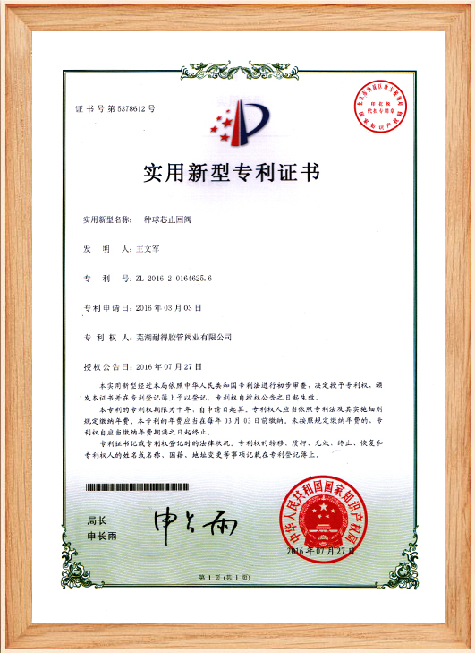 專(zhuān)利證書(shū)6